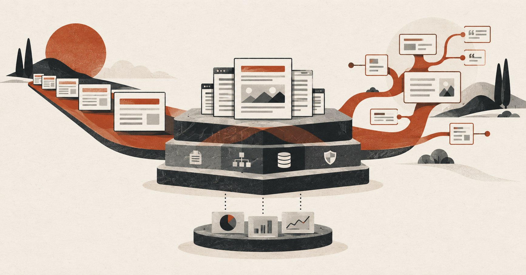 SEO y GEO construidos sobre una misma base con recorridos y medición diferentes