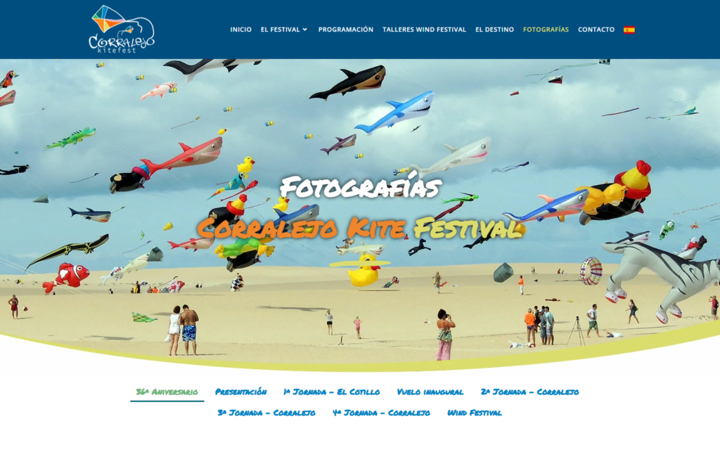 Galería pública de fotografías del Corralejo Kite Fest
